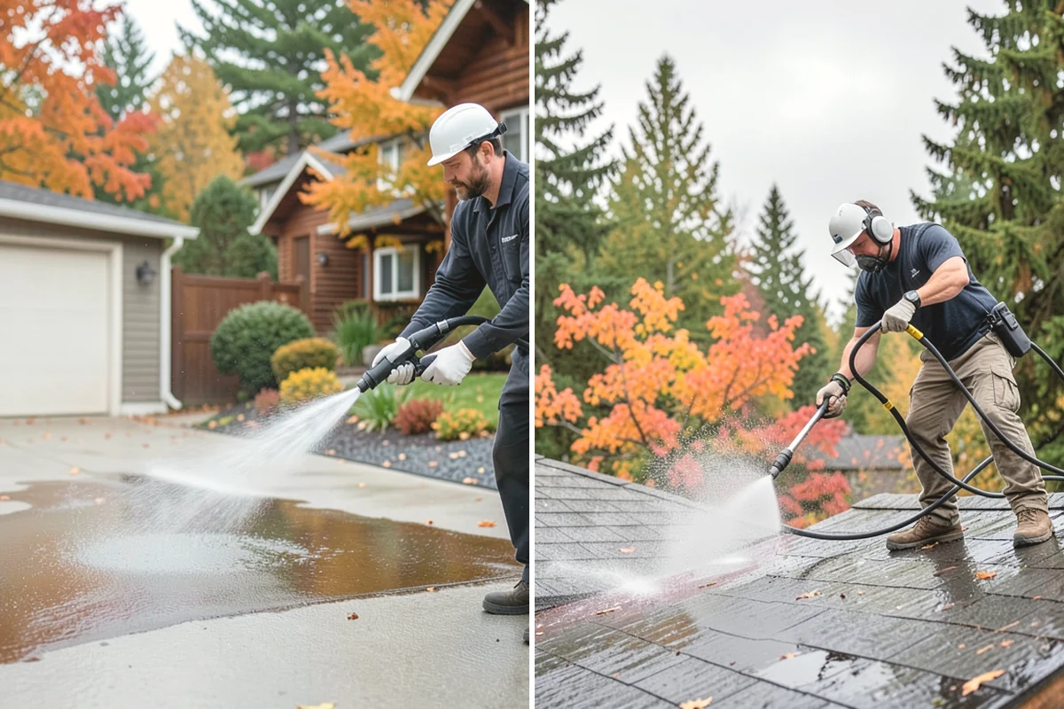 Tennis Court Cleaning in Lake Stevens, Snohomish County, WA - Sweep debris and inspect the coating condition