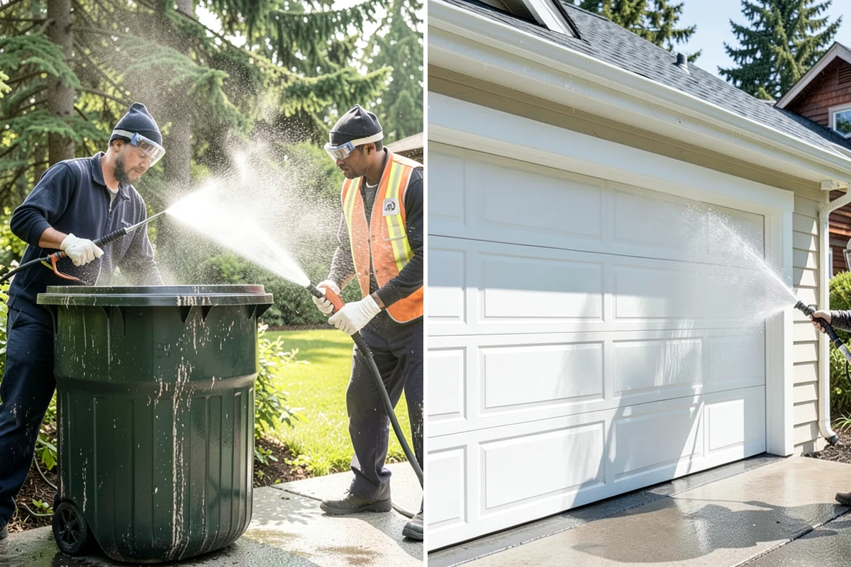 Tennis Court Cleaning in Lyman, Skagit County, WA - Sweep debris and inspect the coating condition