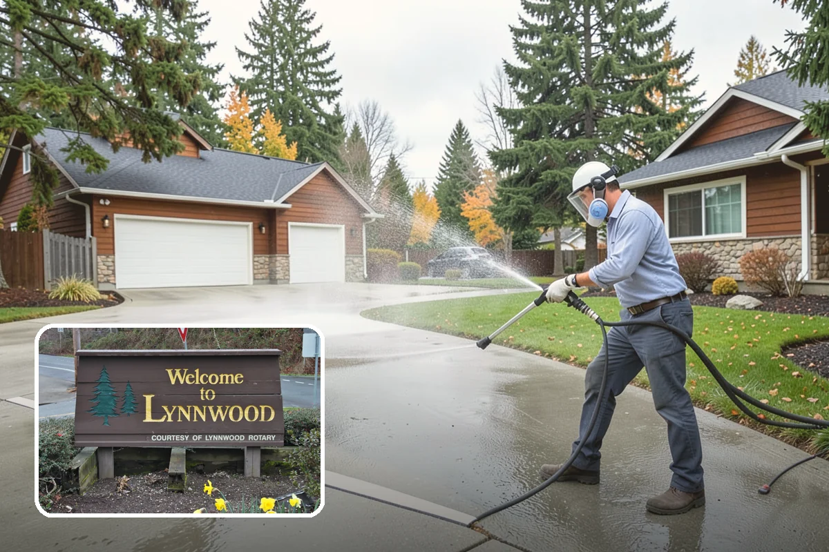 Tennis Court Cleaning in Lynnwood, Snohomish County, WA - Removes algae film without abrading the acrylic texture