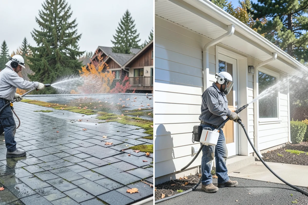 Tennis Court Cleaning in Marysville, Snohomish County, WA - Sweep debris and inspect the coating condition