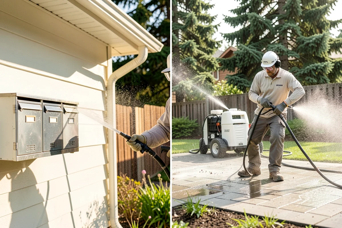 Tennis Court Cleaning in Puyallup, Pierce County, WA - Sweep debris and inspect the coating condition