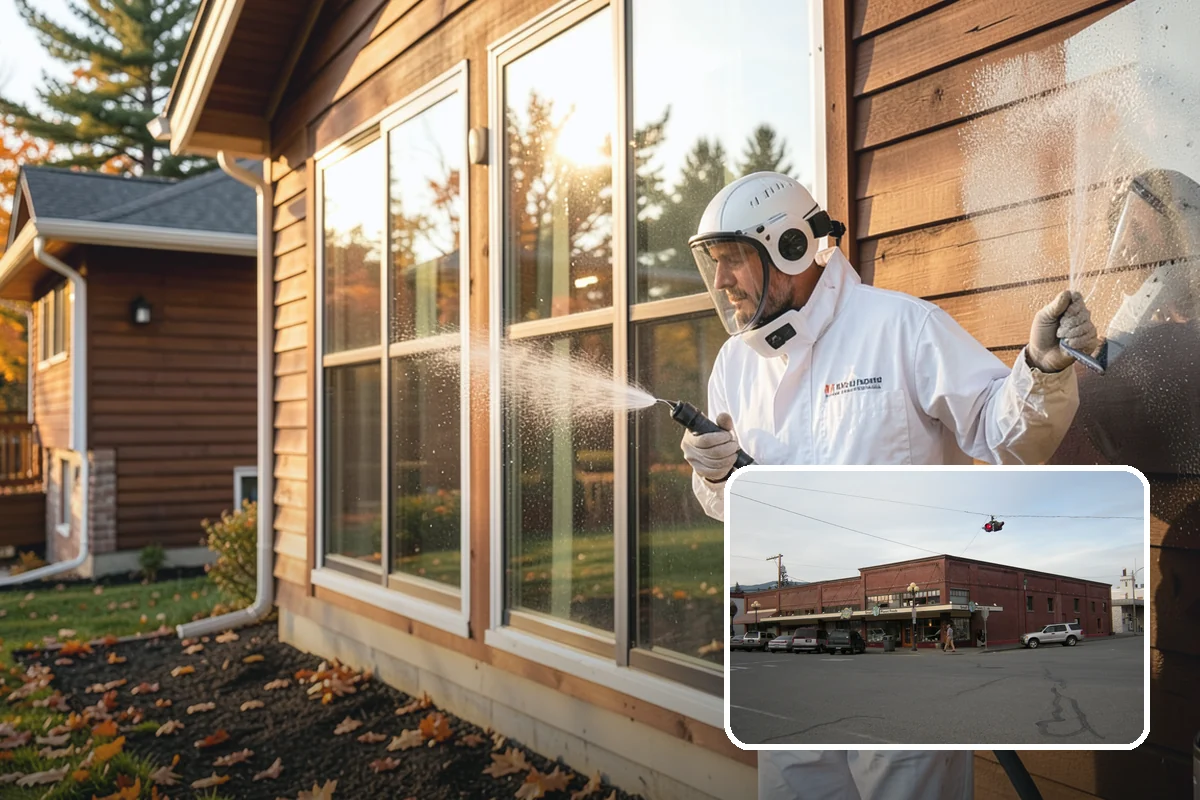 Tennis Court Cleaning in Sedro-Woolley, Skagit County, WA - Removes algae film without abrading the acrylic texture