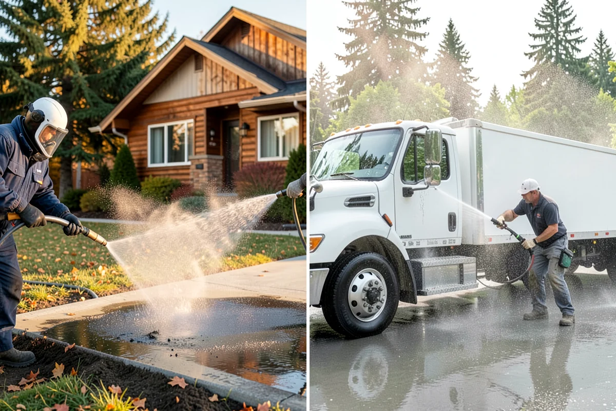 Tennis Court Cleaning in Shoreline, King County, WA - Sweep debris and inspect the coating condition