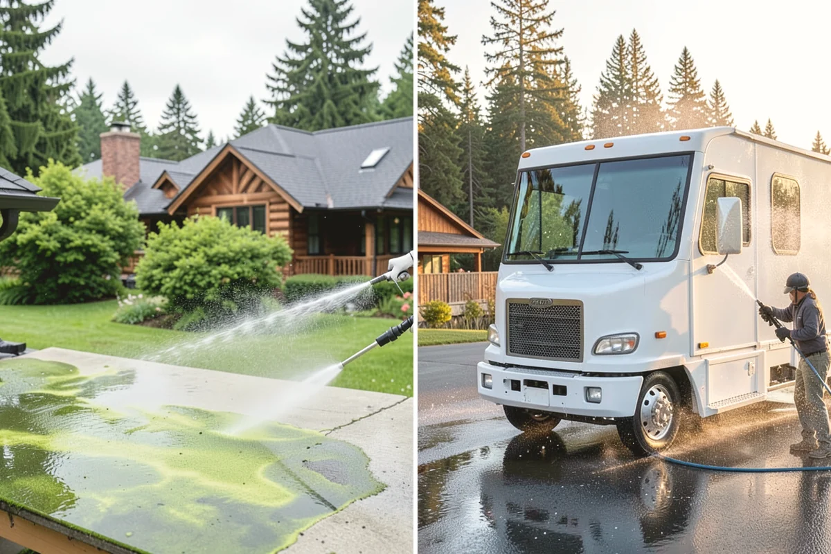 Tennis Court Cleaning in Steilacoom, Pierce County, WA - Sweep debris and inspect the coating condition