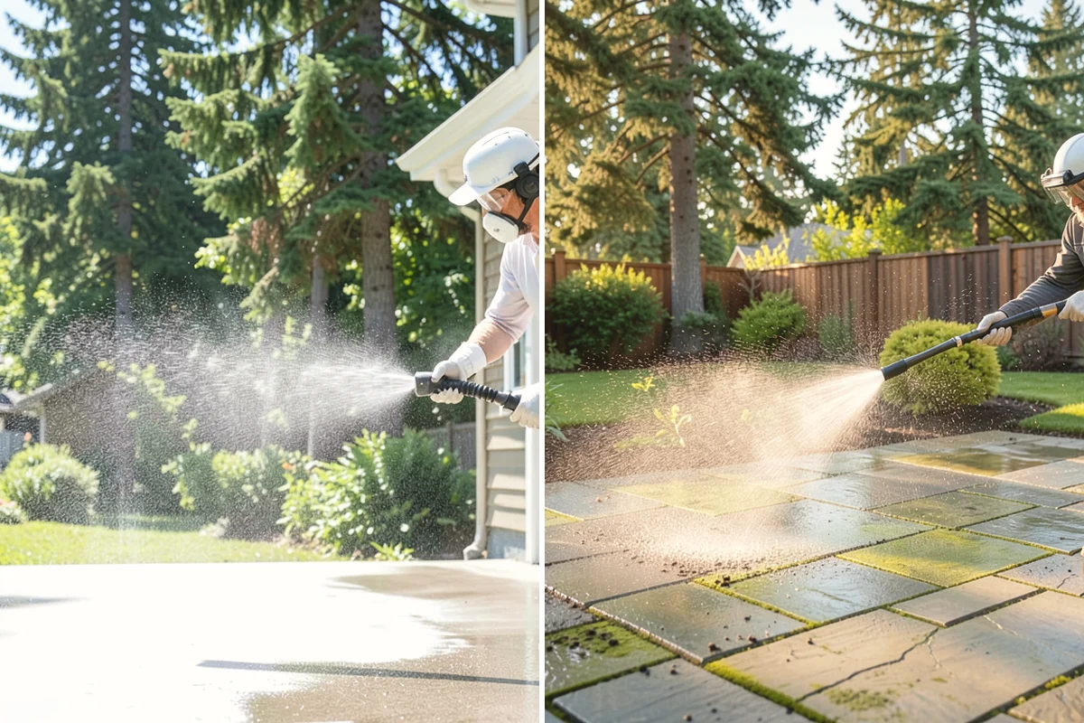 Tennis Court Cleaning in Tacoma, Pierce County, WA - Sweep debris and inspect the coating condition