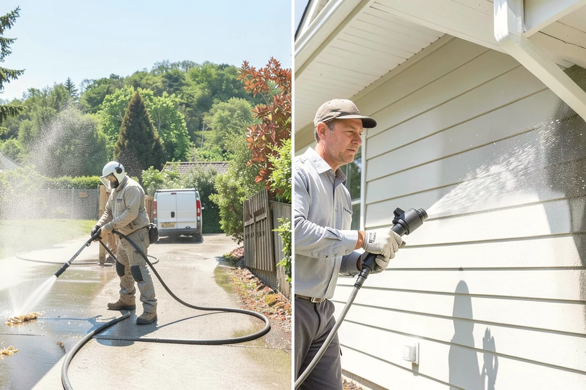 Tennis Court Cleaning in Tukwila, King County, WA - Sweep debris and inspect the coating condition