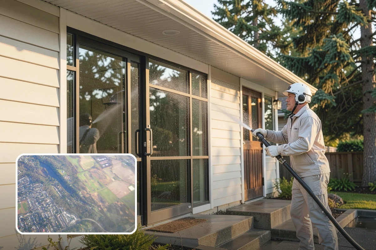 Tile Roof Cleaning in Algona, King County, WA - Clears moss and algae from porous tile without cracking the surface
