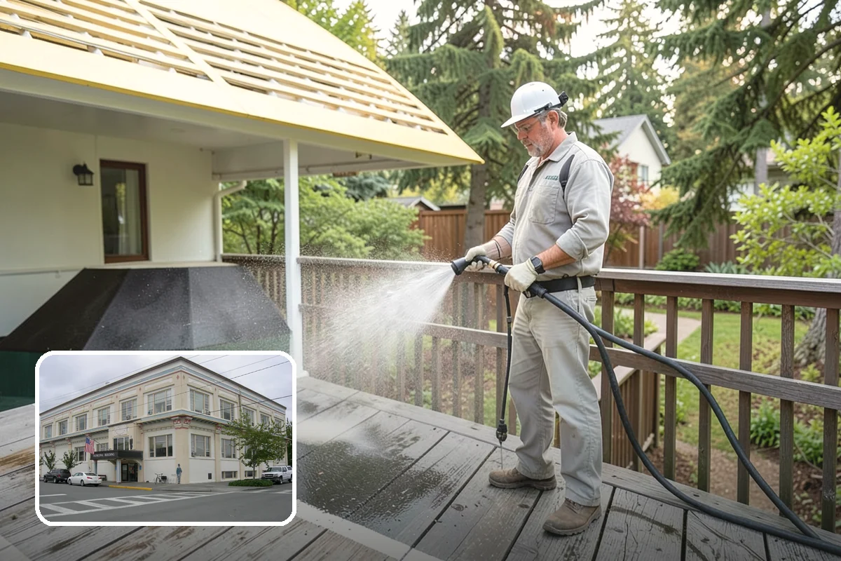 Tile Roof Cleaning in Anacortes, Skagit County, WA - Clears moss and algae from porous tile without cracking the surface
