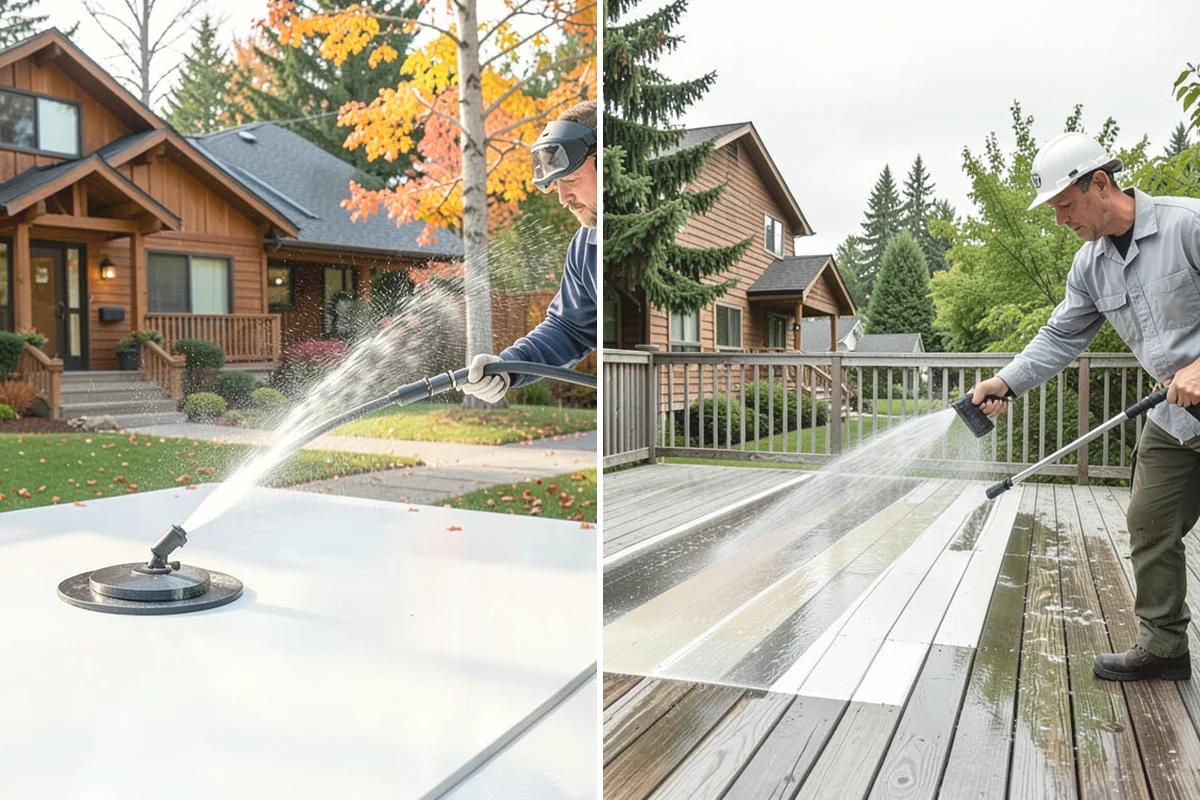 Tile Roof Cleaning in Anacortes, Skagit County, WA - Evaluate tile condition and locate cracked or slipped pieces
