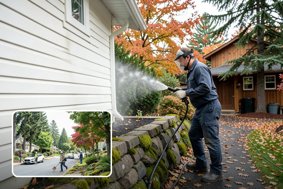 Tile Roof Cleaning in Beaux Arts Village, King County, WA - Clears moss and algae from porous tile without cracking the surface