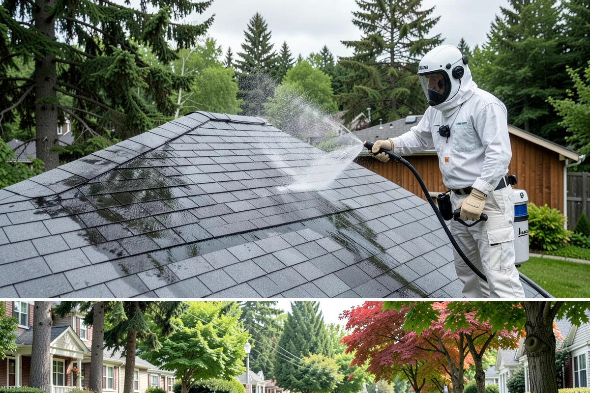 Tile Roof Cleaning in Beaux Arts Village, King County, WA - Schedule tile cleaning during dry summer months when the surface is stable and safe to traverse.