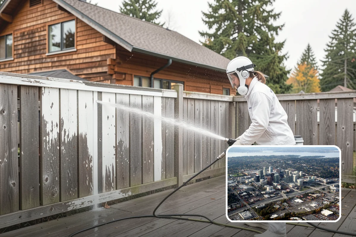 Tile Roof Cleaning in Bellevue, King County, WA - Clears moss and algae from porous tile without cracking the surface