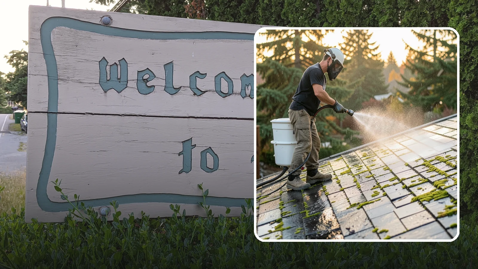 Tile Roof Cleaning in Brier, Snohomish County, WA - Detailed cleaning for concrete and clay tile roofs that clears moss and algae from every contour and valley.