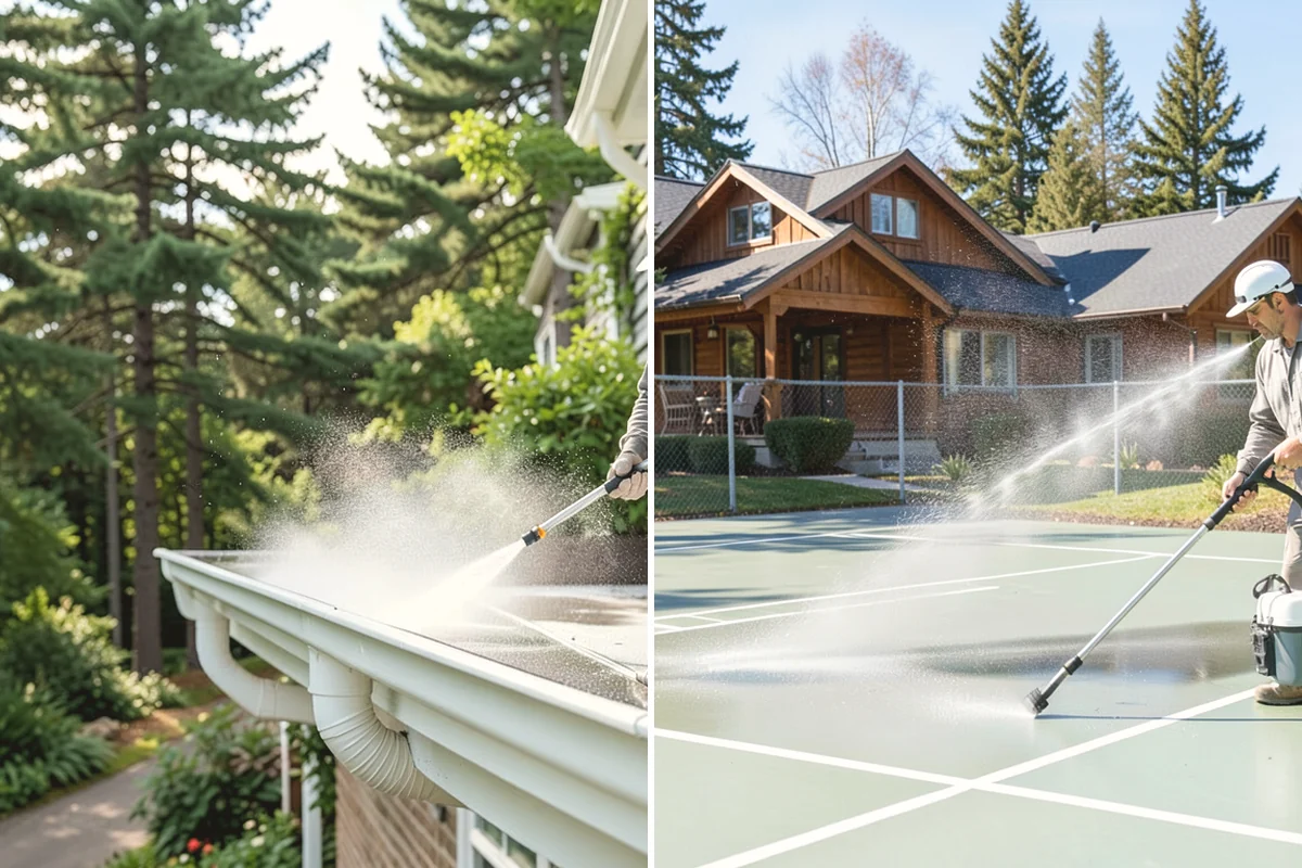 Tile Roof Cleaning in Burlington, Skagit County, WA - Evaluate tile condition and locate cracked or slipped pieces