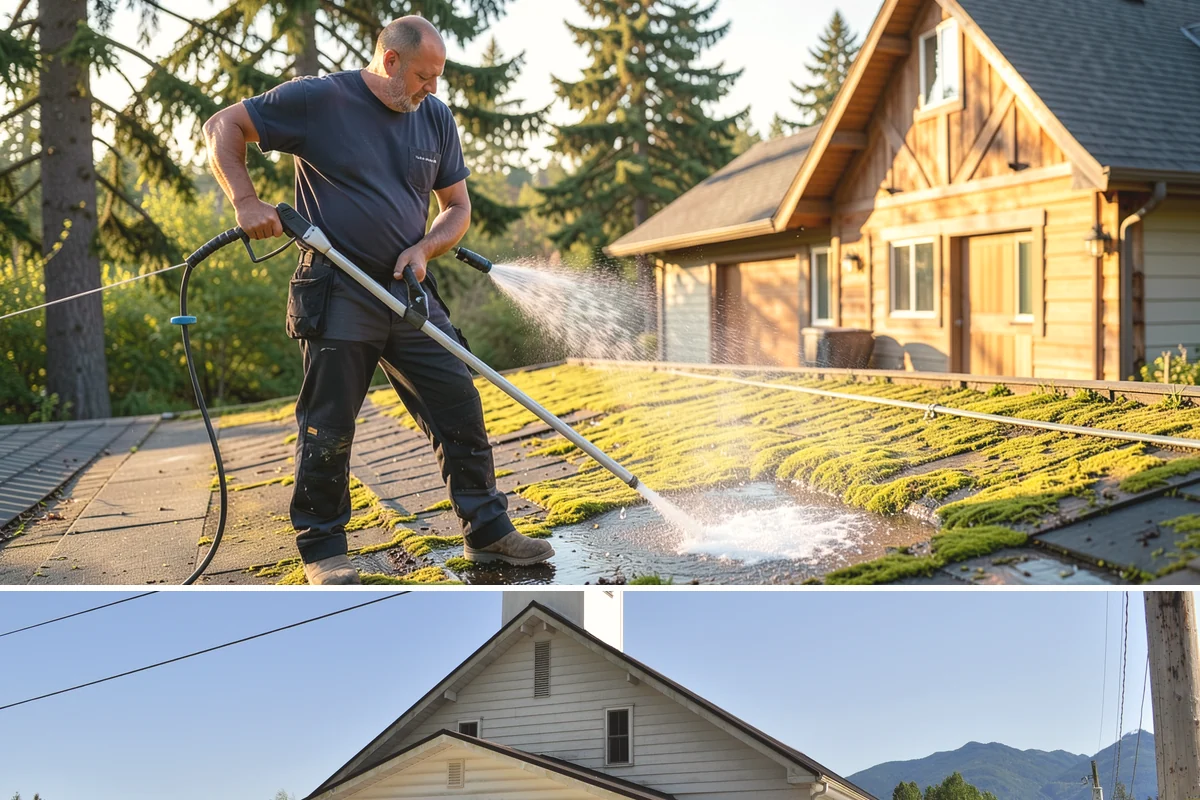 Tile Roof Cleaning in Concrete, Skagit County, WA - Schedule tile cleaning during dry summer months when the surface is stable and safe to traverse.