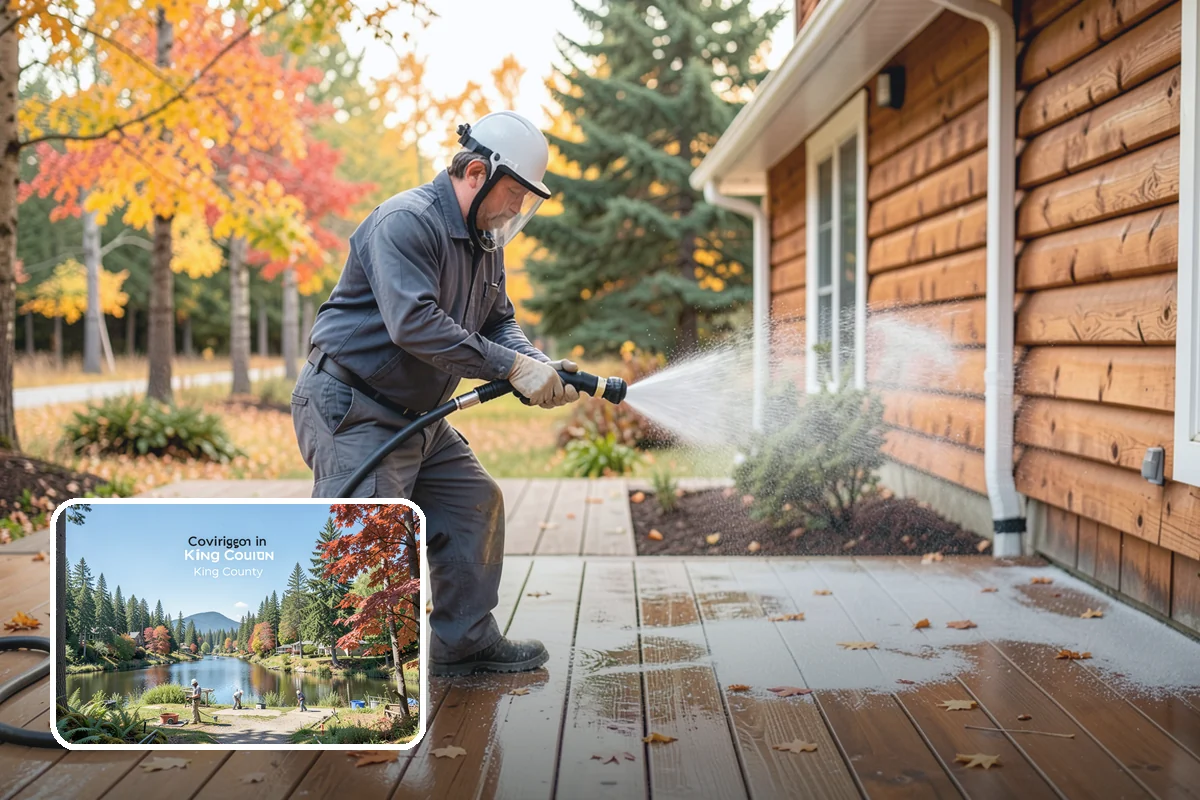 Tile Roof Cleaning in Covington, King County, WA - Clears moss and algae from porous tile without cracking the surface