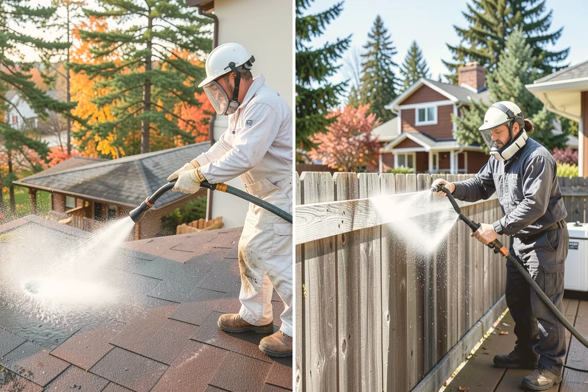 Tile Roof Cleaning in Eatonville, Pierce County, WA - Evaluate tile condition and locate cracked or slipped pieces