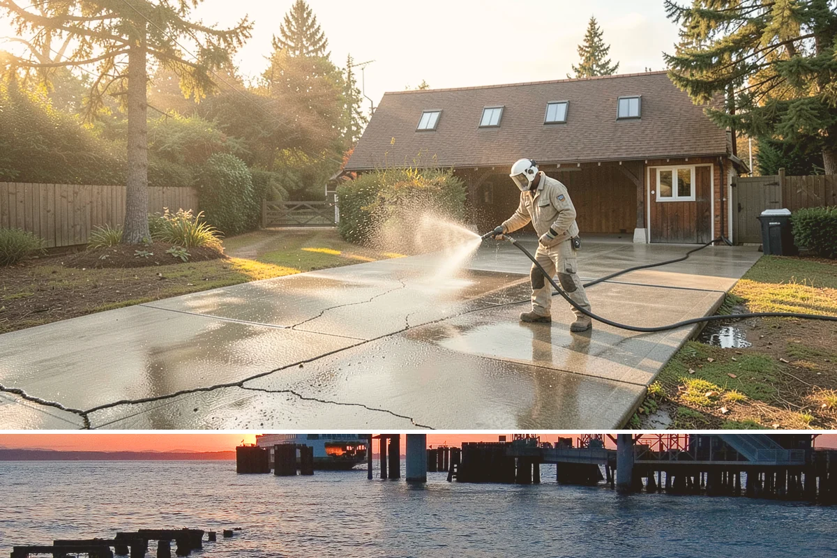 Tile Roof Cleaning in Edmonds, Snohomish County, WA - Schedule tile cleaning during dry summer months when the surface is stable and safe to traverse.