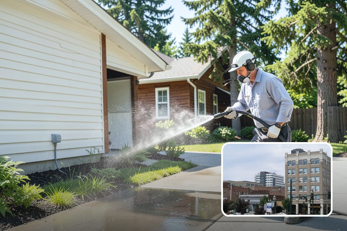 Tile Roof Cleaning in Everett, Snohomish County, WA - Clears moss and algae from porous tile without cracking the surface