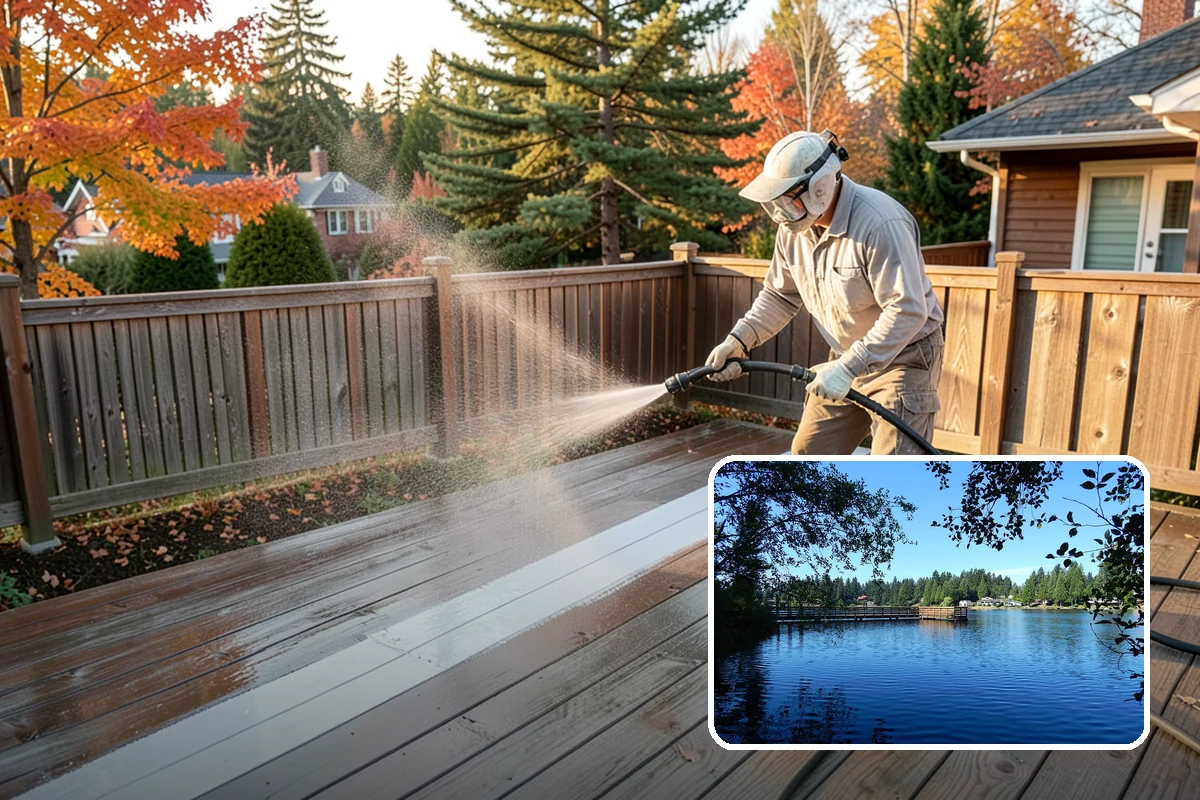 Tile Roof Cleaning in Federal Way, King County, WA - Clears moss and algae from porous tile without cracking the surface
