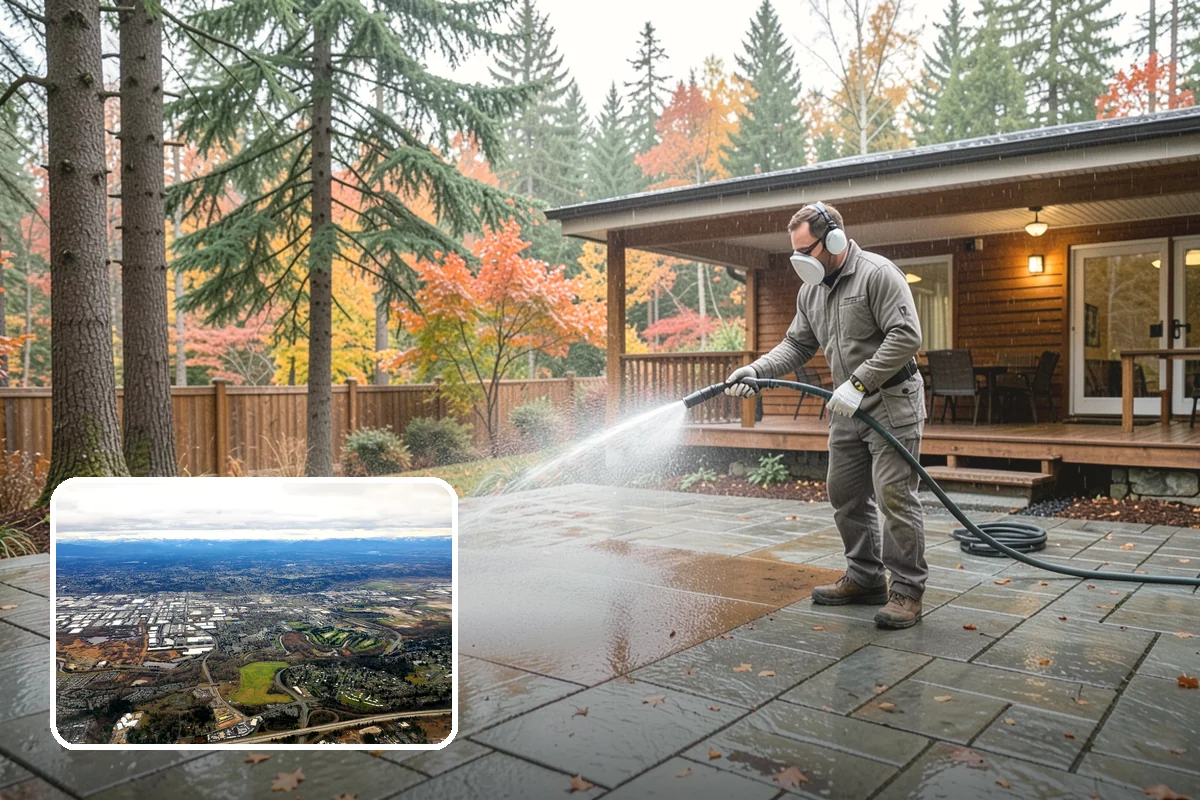 Tile Roof Cleaning in Kent, King County, WA - Clears moss and algae from porous tile without cracking the surface
