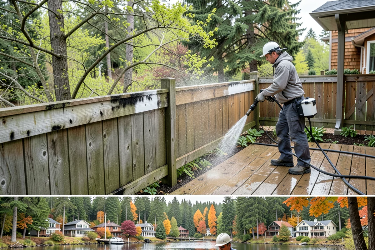 Tile Roof Cleaning in La Conner, Skagit County, WA - Schedule tile cleaning during dry summer months when the surface is stable and safe to traverse.