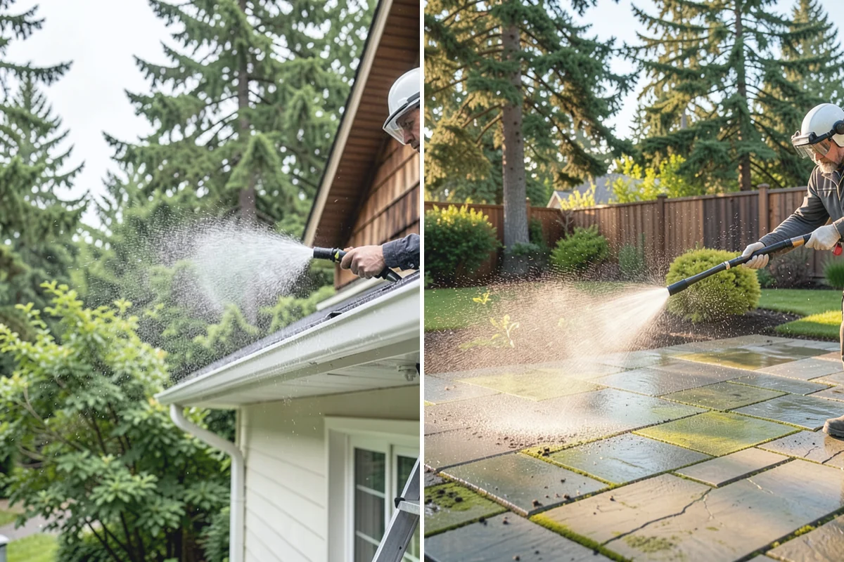 Tile Roof Cleaning in Marysville, Snohomish County, WA - Evaluate tile condition and locate cracked or slipped pieces