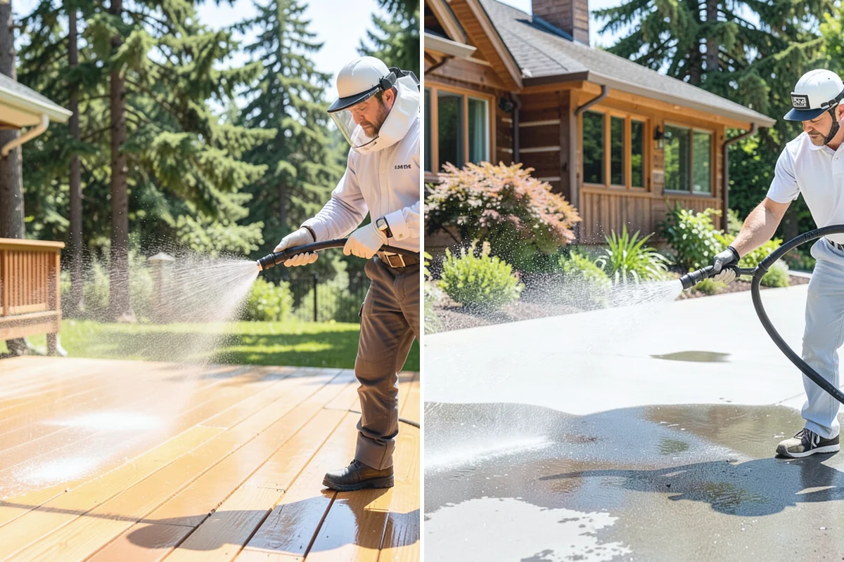 Tile Roof Cleaning in Medina, King County, WA - Evaluate tile condition and locate cracked or slipped pieces