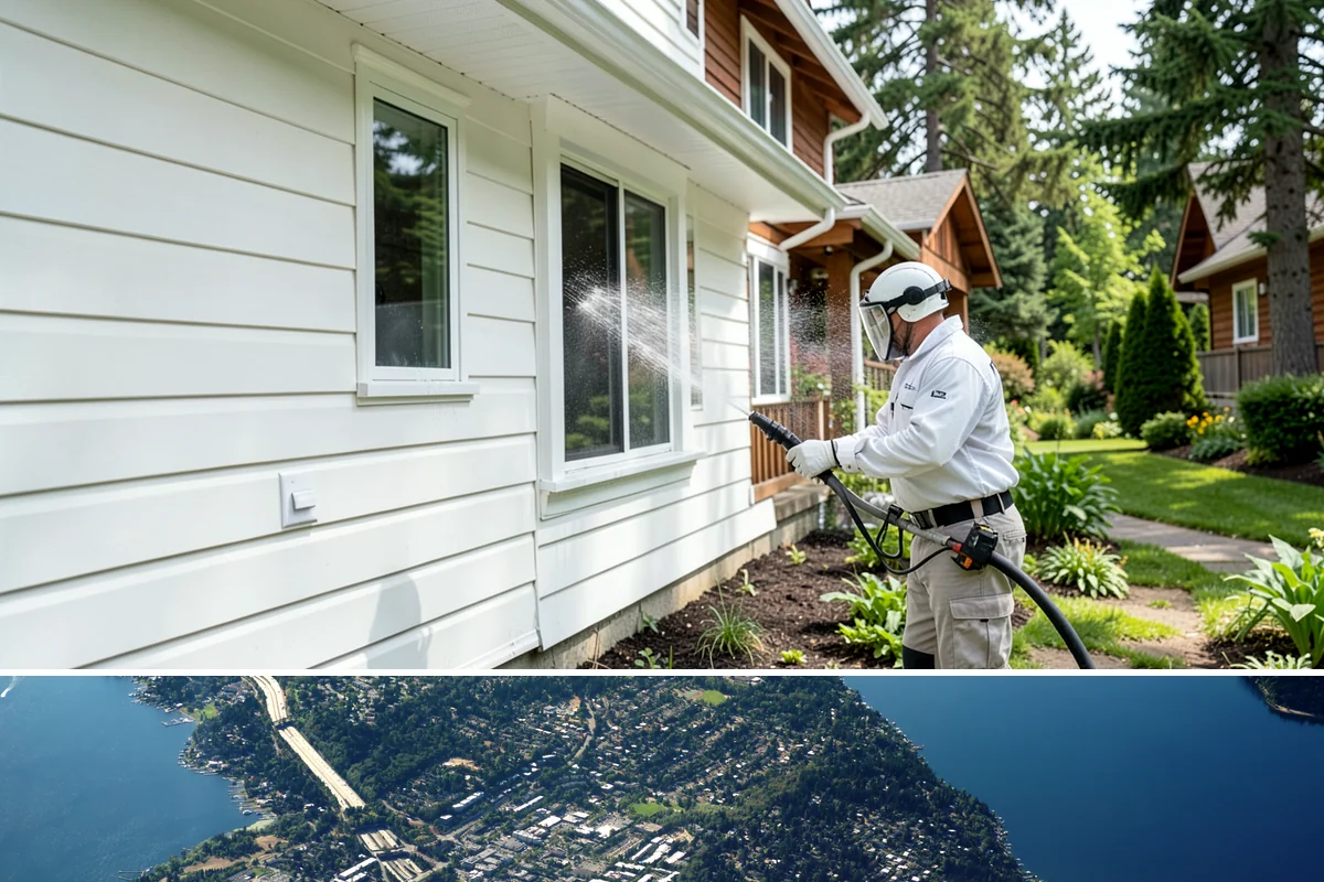 Tile Roof Cleaning in Mercer Island, King County, WA - Schedule tile cleaning during dry summer months when the surface is stable and safe to traverse.