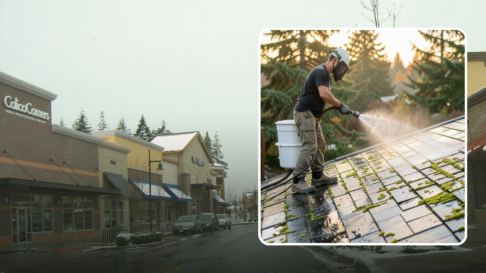 Tile Roof Cleaning in Mill Creek, Snohomish County, WA - Detailed cleaning for concrete and clay tile roofs that clears moss and algae from every contour and valley.