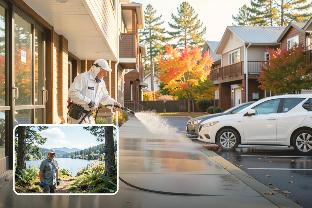 Tile Roof Cleaning in Milton, King County, WA - Clears moss and algae from porous tile without cracking the surface