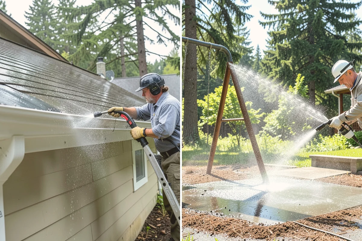 Tile Roof Cleaning in Milton, King County, WA - Evaluate tile condition and locate cracked or slipped pieces