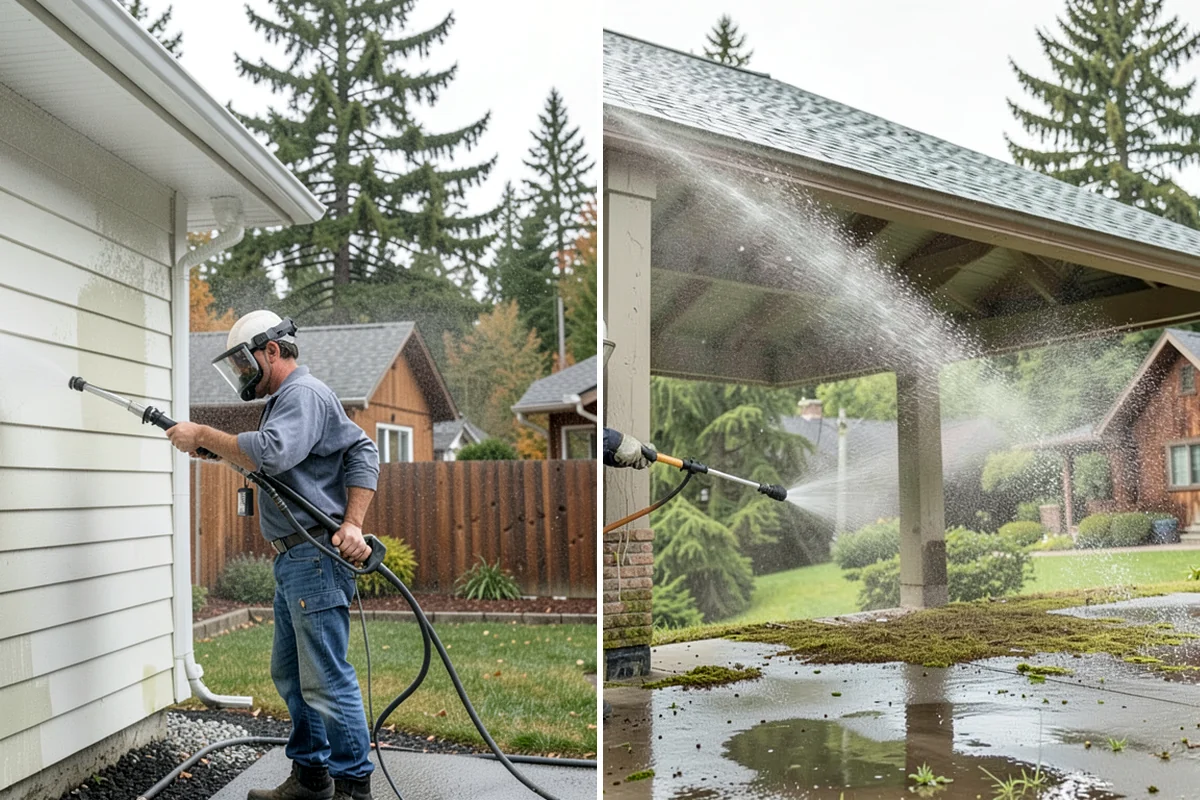 Tile Roof Cleaning in Normandy Park, King County, WA - Evaluate tile condition and locate cracked or slipped pieces