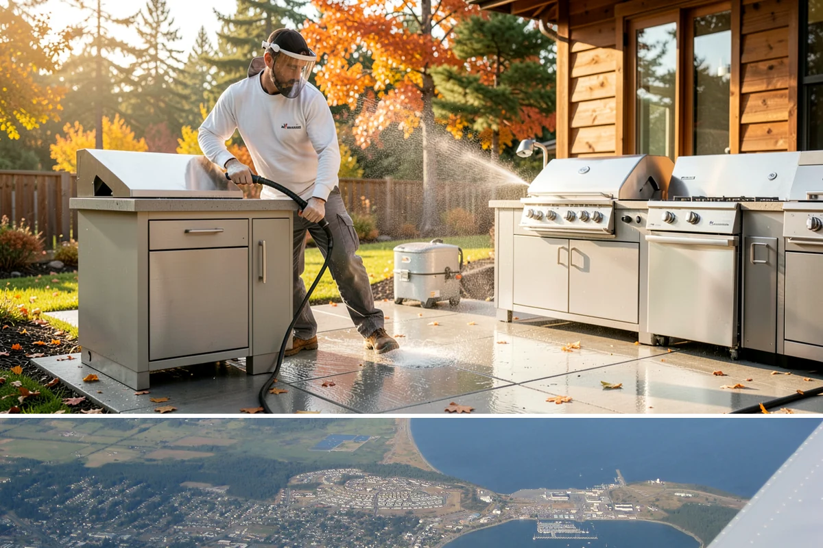 Tile Roof Cleaning in Oak Harbor, Island County, WA - Schedule tile cleaning during dry summer months when the surface is stable and safe to traverse.