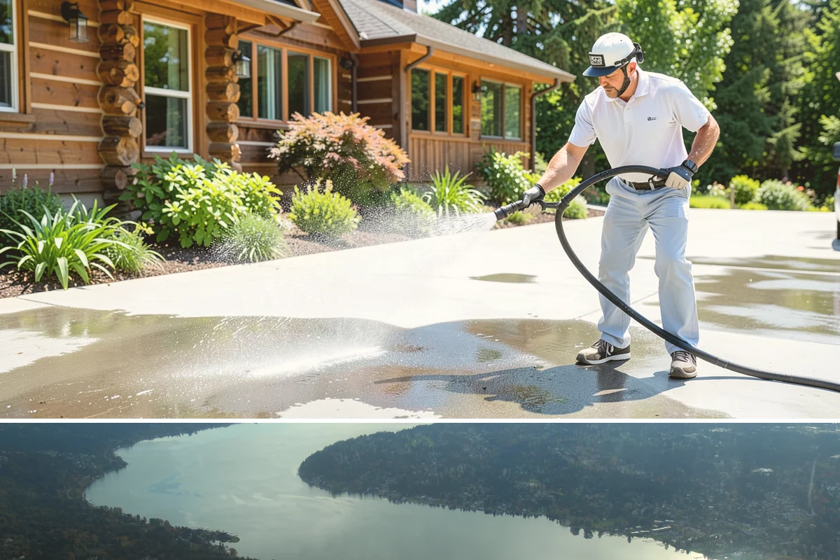 Tile Roof Cleaning in Sammamish, King County, WA - Schedule tile cleaning during dry summer months when the surface is stable and safe to traverse.