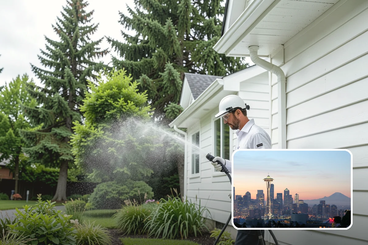 Tile Roof Cleaning in Seattle, King County, WA - Clears moss and algae from porous tile without cracking the surface