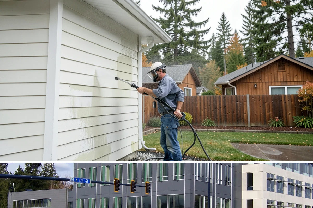 Tile Roof Cleaning in Shoreline, King County, WA - Schedule tile cleaning during dry summer months when the surface is stable and safe to traverse.