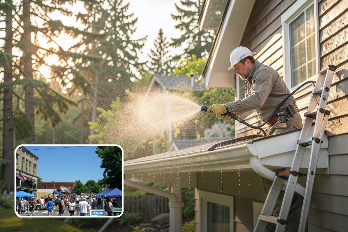 Tile Roof Cleaning in Snohomish, Snohomish County, WA - Clears moss and algae from porous tile without cracking the surface