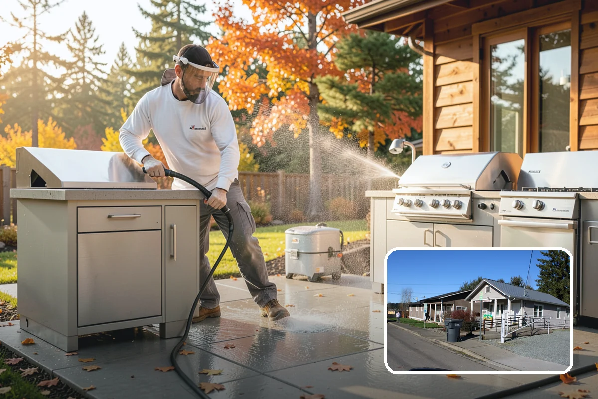 Tile Roof Cleaning in South Prairie, Pierce County, WA - Clears moss and algae from porous tile without cracking the surface