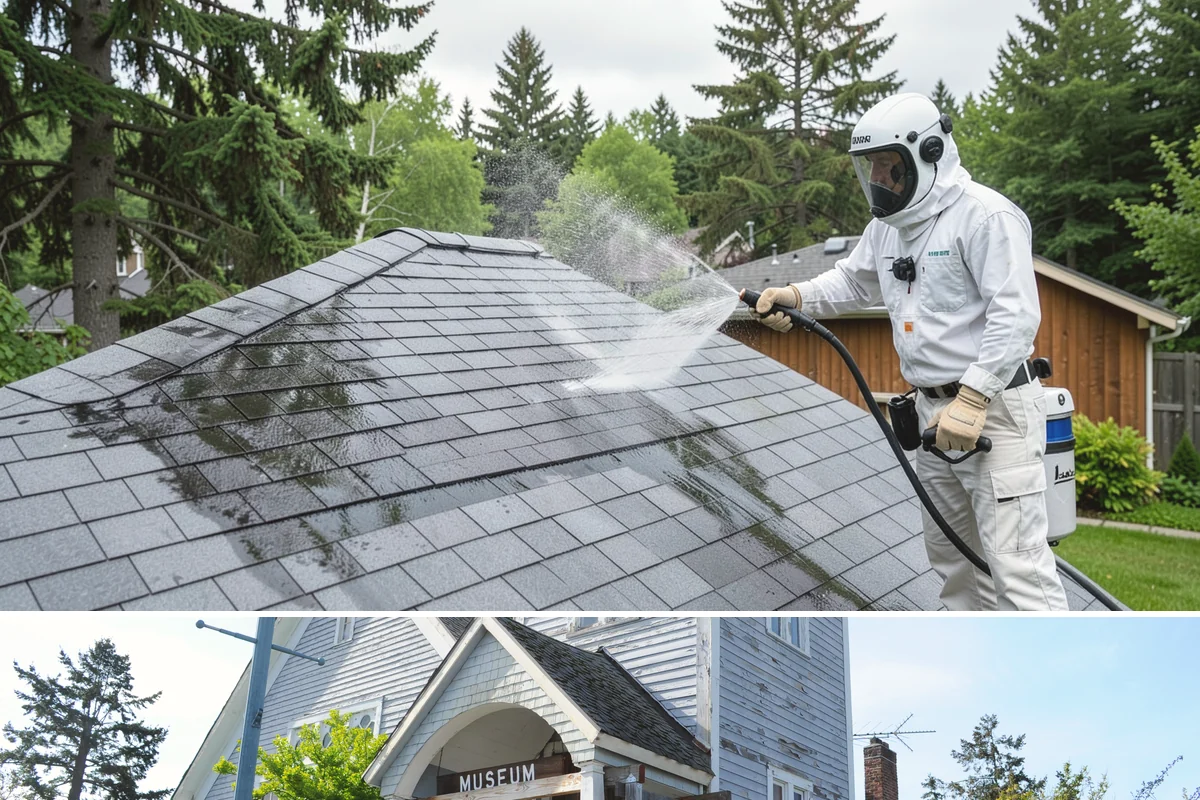 Tile Roof Cleaning in Steilacoom, Pierce County, WA - Schedule tile cleaning during dry summer months when the surface is stable and safe to traverse.