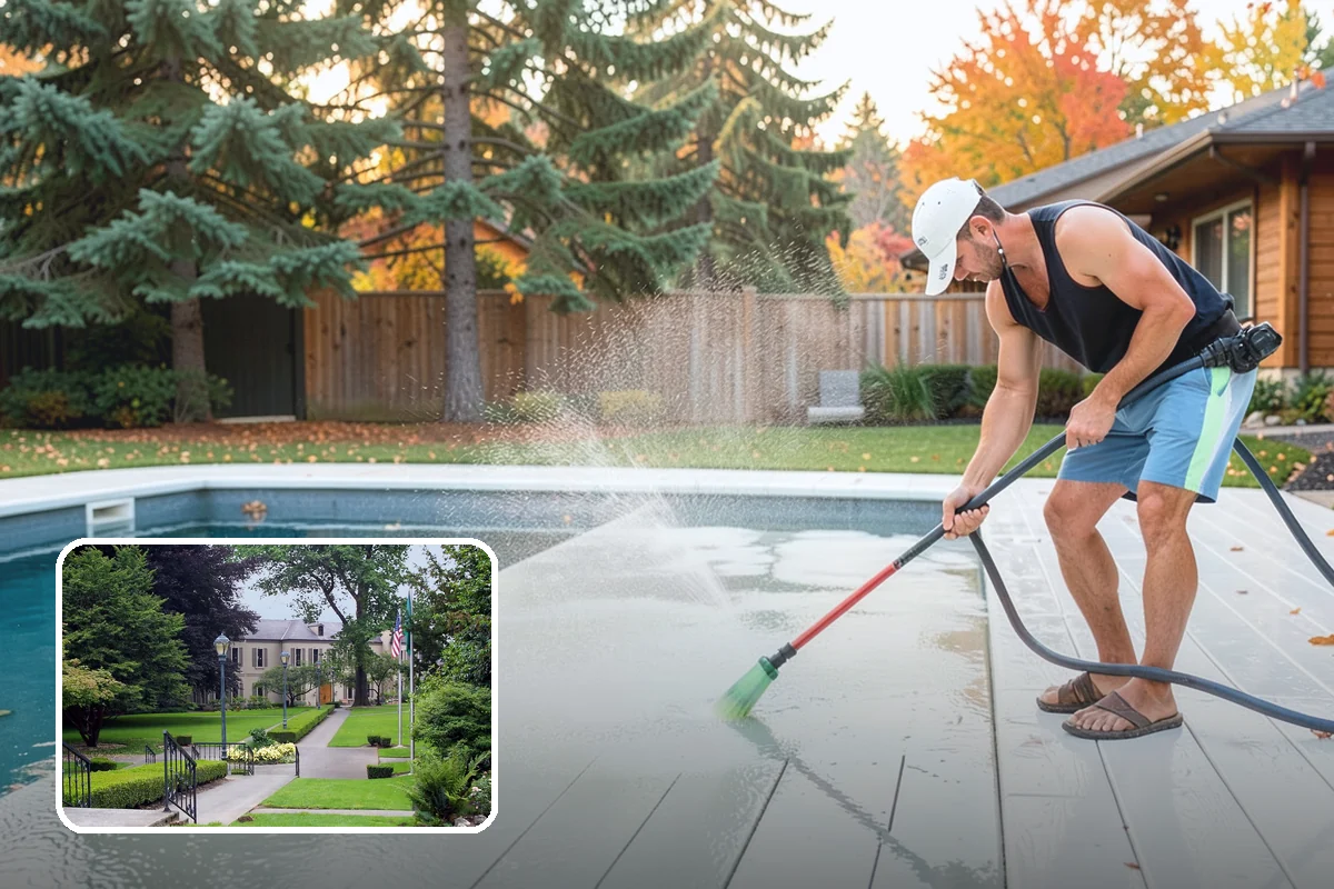 Tile Roof Cleaning in Woodinville, King County, WA - Clears moss and algae from porous tile without cracking the surface