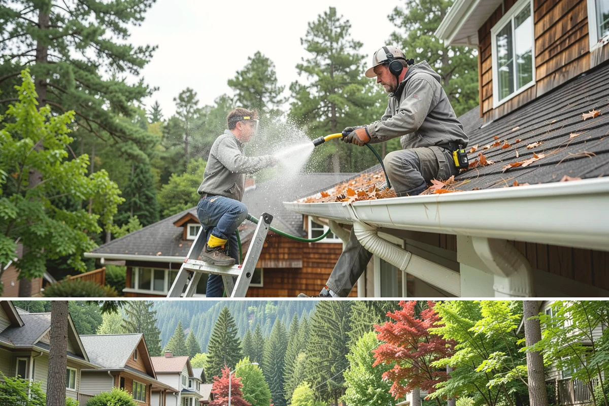 Tire Mark Removal in Darrington, Snohomish County, WA - Any dry stretch works well, with summer offering faster drying between treatment passes.