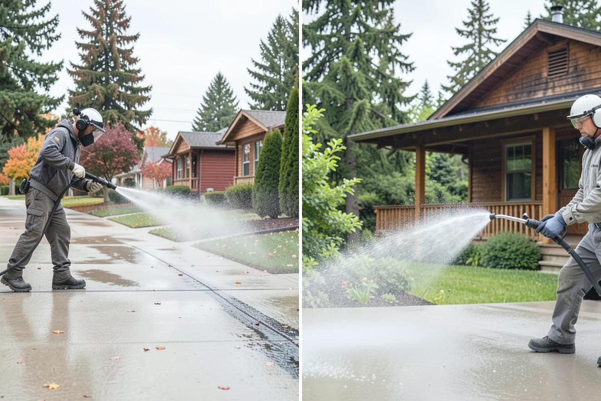 Tire Mark Removal in Medina, King County, WA - Identify tire-marked turning and braking zones