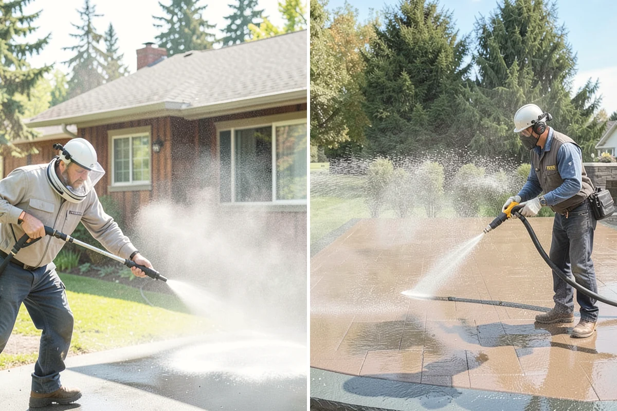 Tire Mark Removal in Mercer Island, King County, WA - Identify tire-marked turning and braking zones