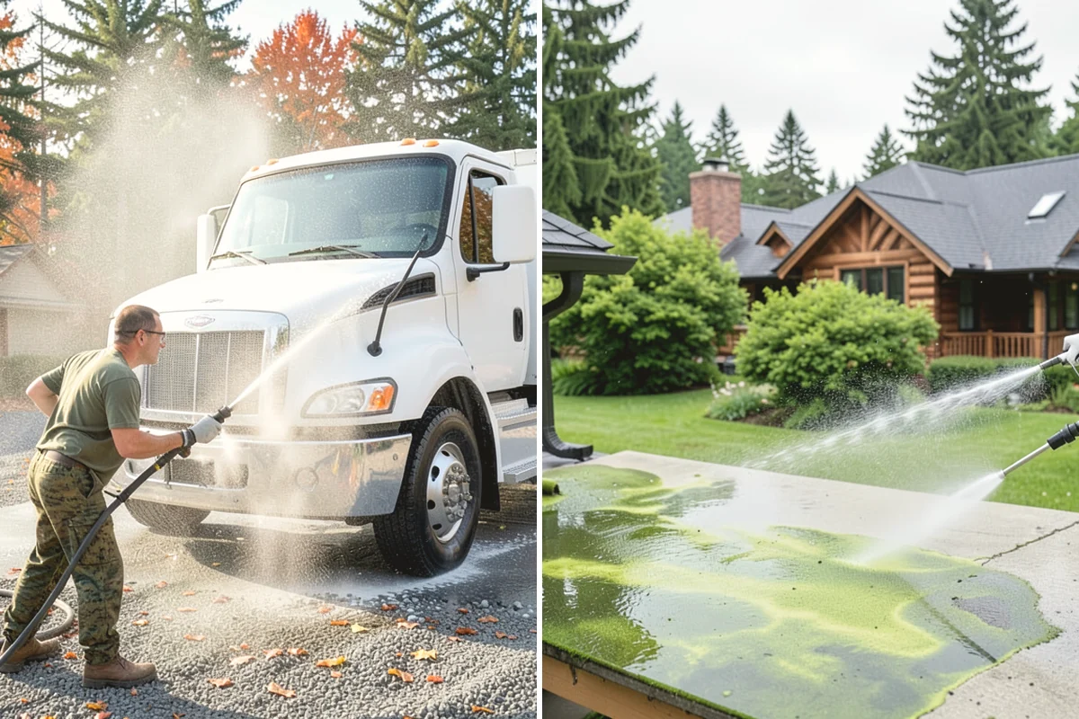 Tire Mark Removal in Ruston, Pierce County, WA - Identify tire-marked turning and braking zones