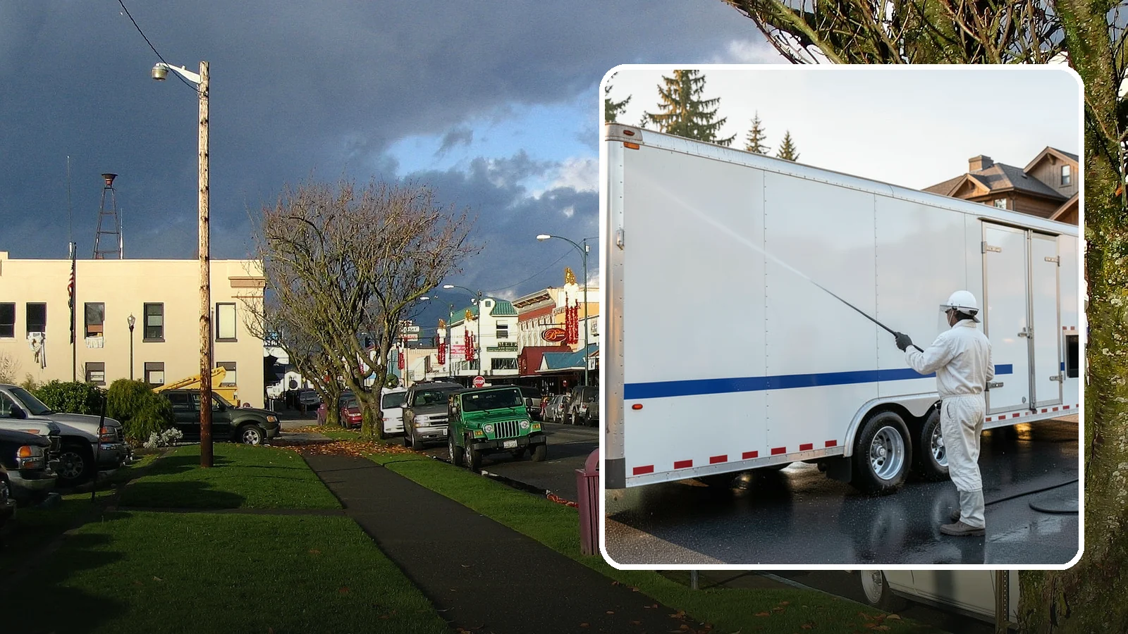 Trailer Washing in Arlington, Snohomish County, WA - We clean utility, cargo, and equipment trailers in Washington to remove mud, road grime, and rust-inducing buildup.