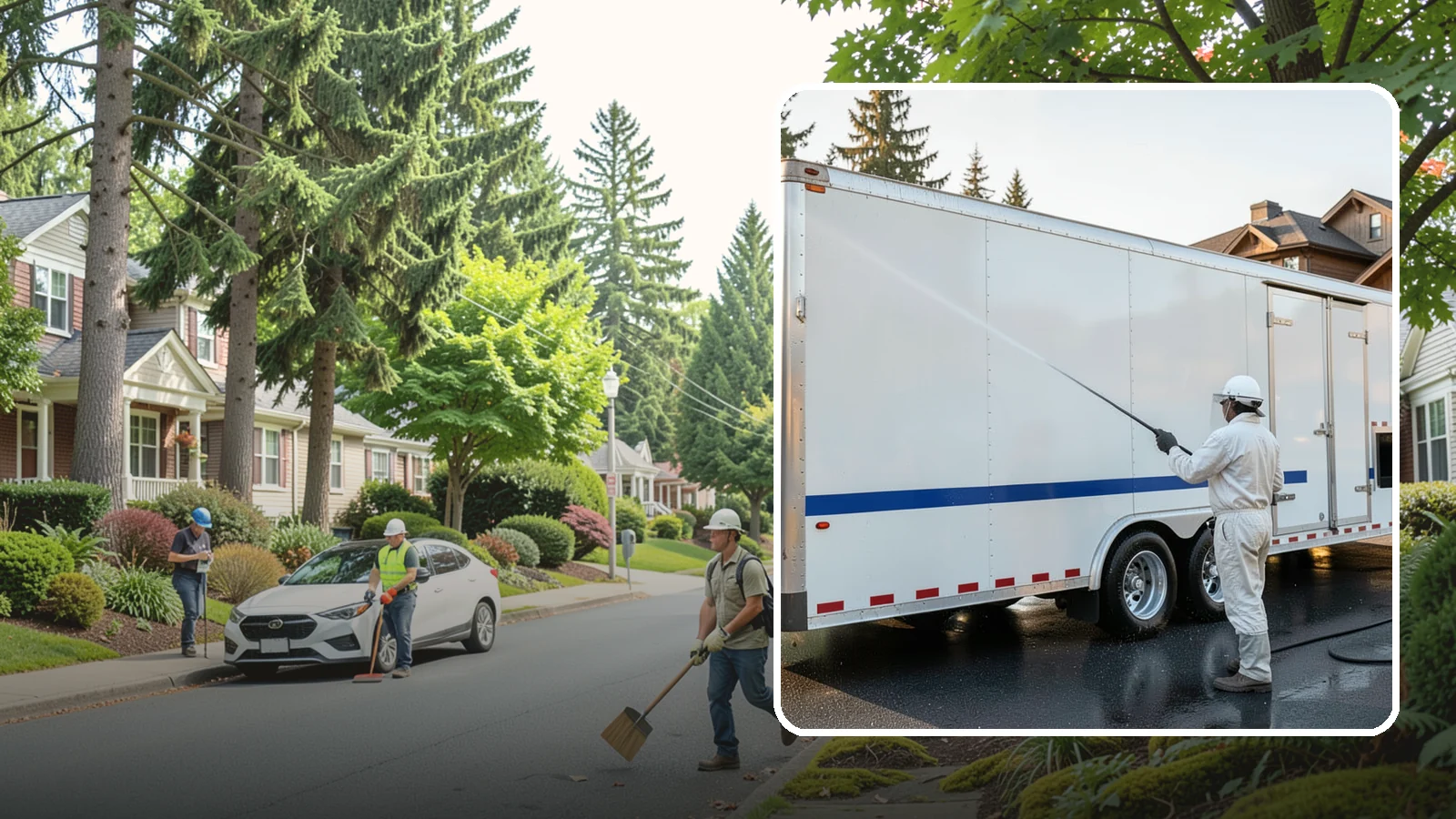 Trailer Washing in Beaux Arts Village, King County, WA - We clean utility, cargo, and equipment trailers in Washington to remove mud, road grime, and rust-inducing buildup.