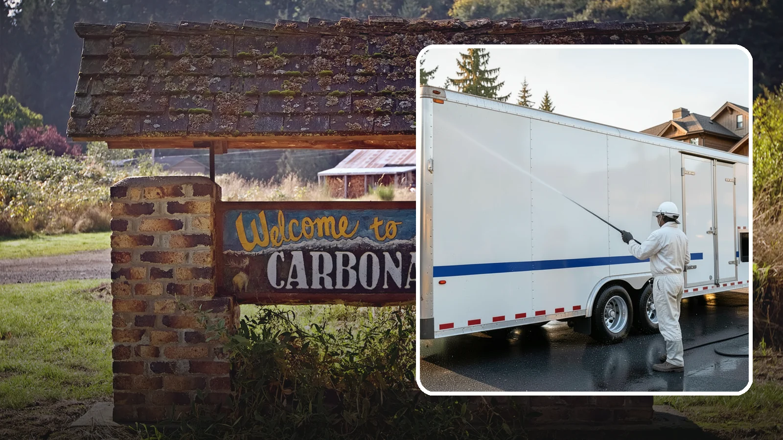 Trailer Washing in Carbonado, Pierce County, WA - We clean utility, cargo, and equipment trailers in Washington to remove mud, road grime, and rust-inducing buildup.