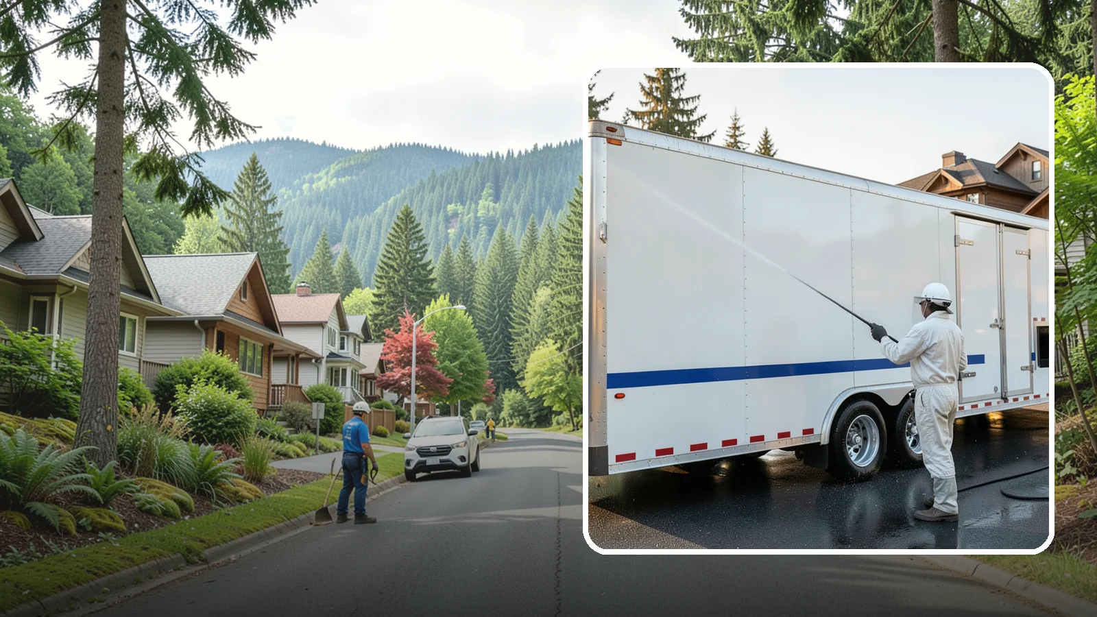 Trailer Washing in Darrington, Snohomish County, WA - We clean utility, cargo, and equipment trailers in Washington to remove mud, road grime, and rust-inducing buildup.