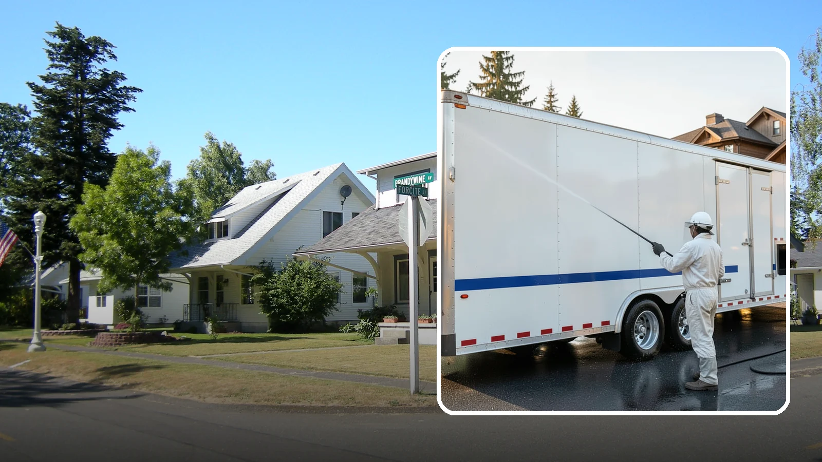 Trailer Washing in DuPont, Pierce County, WA - We clean utility, cargo, and equipment trailers in Washington to remove mud, road grime, and rust-inducing buildup.